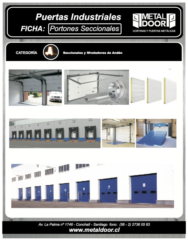 Puertas seccionales metaldoor
